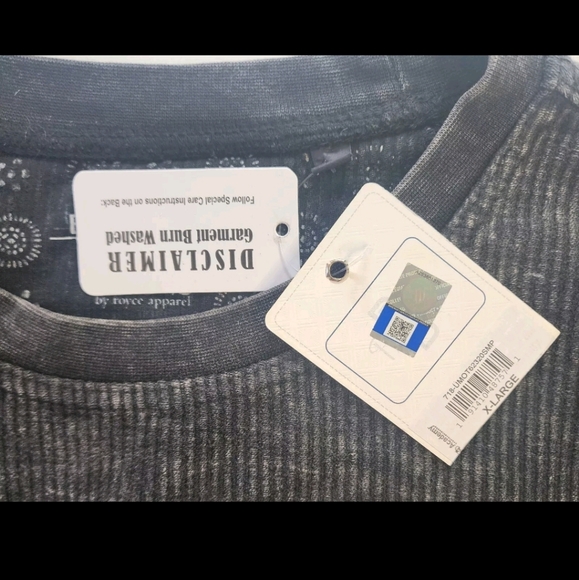 M.U. Football Mizzou University Mens XL Long Sleeve Ribbed Lightweight Gray - Picture 6 of 12